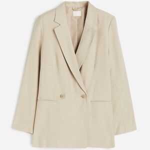 Women's Tan Oversized Blazer